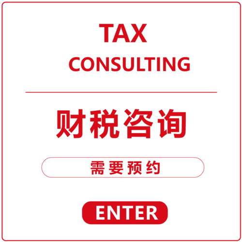 财税咨询(需要预约)